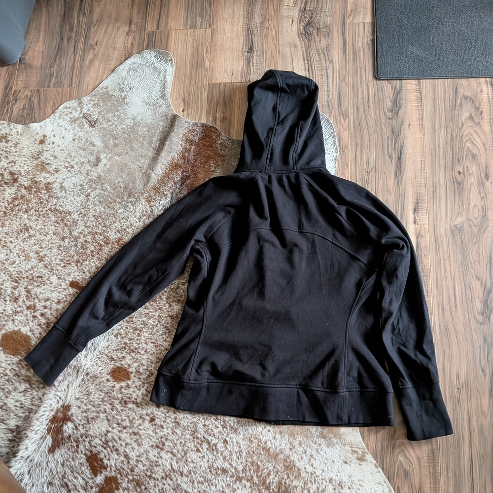 Athleta Triumph Zip Hoodie- Black- XL - Picture 5 of 5